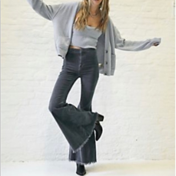 Free People, Just Float on Cord Flare - Picture 1 of 14
